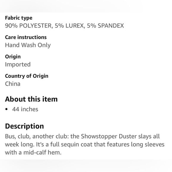 BB Dakota Steve Madden silver sequin duster size XS NWT - Picture 12 of 12